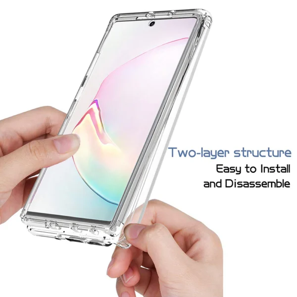 Luxury Premium Anti-Burst Transparent Case Cover For Samsung Galaxy Note 10/Note 10 Plus - Image 10