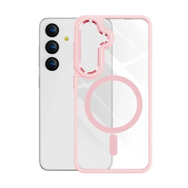 Luxury Premium Magsafe Transparent TPU Bumber Case Cover For Samsung Galaxy S22/S22 Plus - Image 31