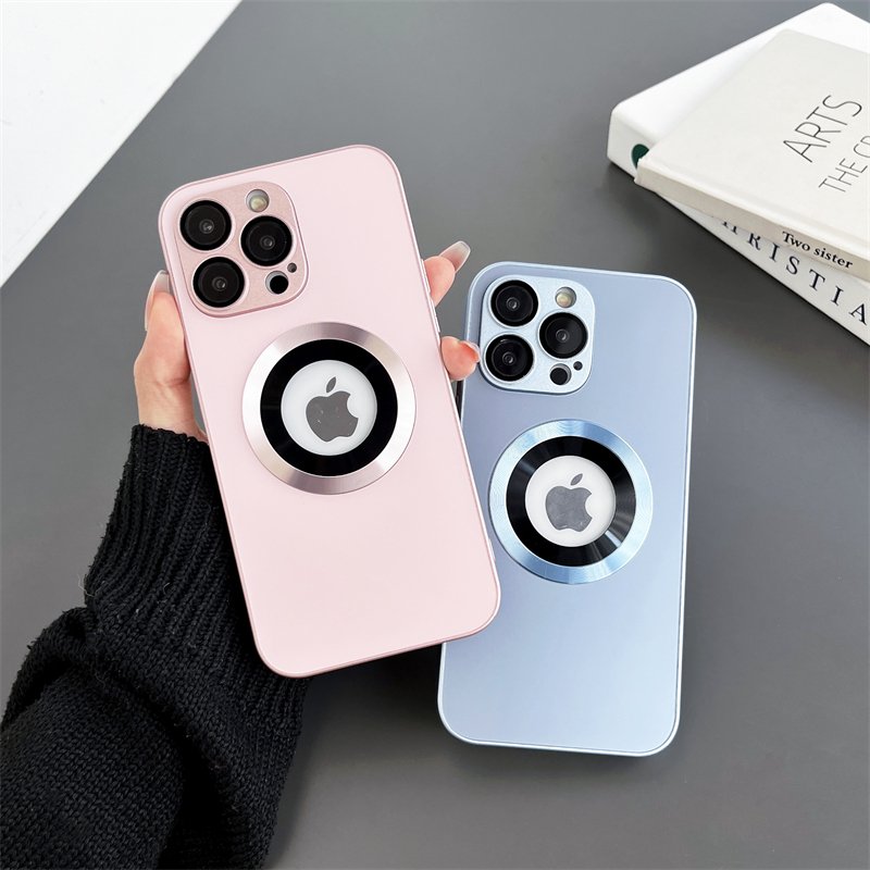 Luxury Fashion Frosted AG Silicon Frame Anti-drop With Lens Case Cover For iPhone Series - Image 17