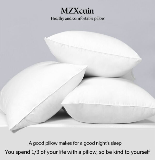 Luxury Premium  Microfiber Core Cushion Neck Spine Protection Bed Pillows - Image 26