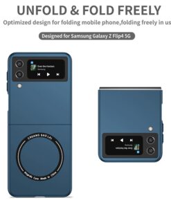 Alternative view of Magsafe Magnetic Folding Case Cover for samsung Galaxy Z Flip 3/ Flip 4