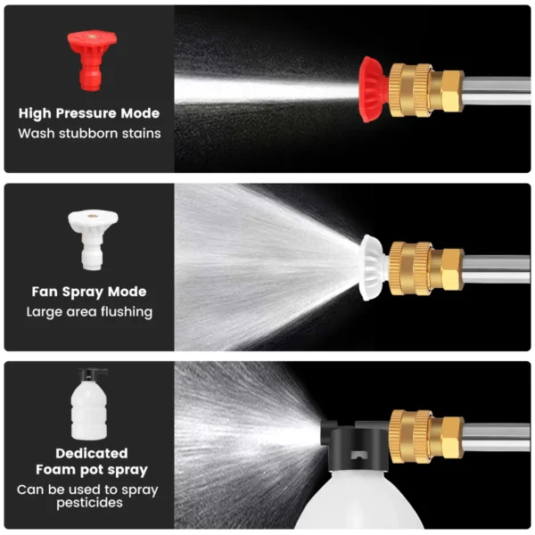 Rechargeable Cordless High Pressure Car Washer - Image 10