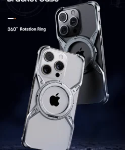 Luxury Premium Magnetic Metal Aluminium Alloy Frameless Phone Case For iPhone Series