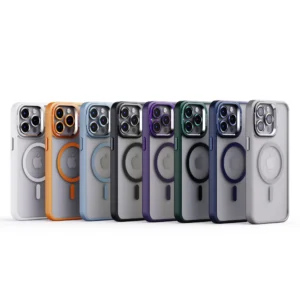 Luxury Shockproof Transparent Magsafe Magnetic Transparent Case Cover For iPhone 14 Pro Max/15 Pro Max/16 Pro Max