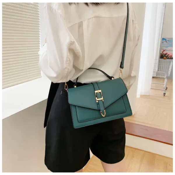 Luxury Premium PU Leather 2024 New Fashion Portable Crossbody Shoulder Handbag - Image 18