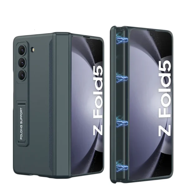 GKK Magnetic Hinge Tempered Glass Case Cover For Samsung Galaxy Z Fold 5 - Image 11