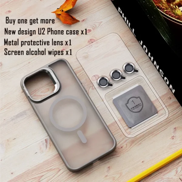 Luxury Shockproof Transparent Magsafe Magnetic Transparent Case Cover For iPhone 14 Pro Max/15 Pro Max/16 Pro Max - Image 10