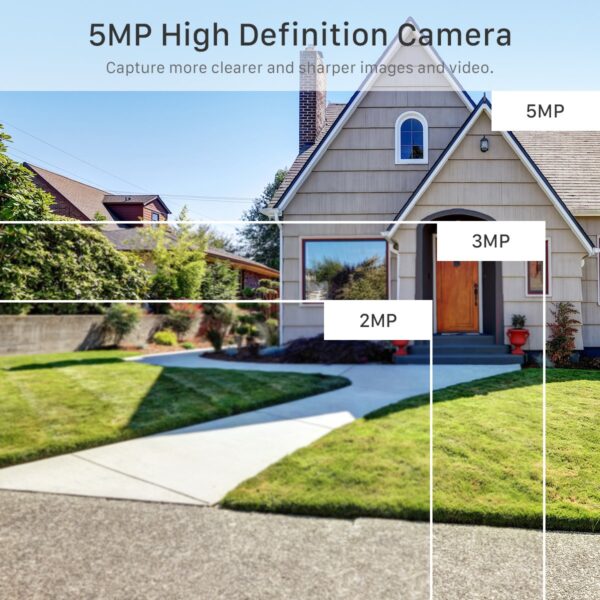 PTZ  360 Degrees 5MP 4G SIM Card Solar WIFI Security Motion Surveillance Camera - Image 7