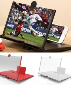 Alternative view of 3D HD Phone Foldable Stand Screen Holder 12" Screen Amplifier