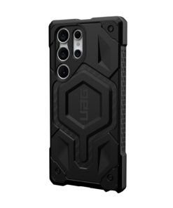 Alternative view of URBAN ARMOR GEAR UAG Case for Samsung Galaxy S23 Ultra 6.8 Inch - Black Monarch Pro Kevlar - Heavy Duty Shockproof Protective Case Magnetic Charging Compatible