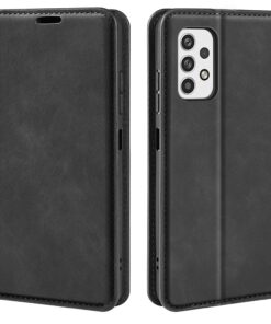 Samsung Galaxy A32 Retro-skin Magnetic Suction Leather Case