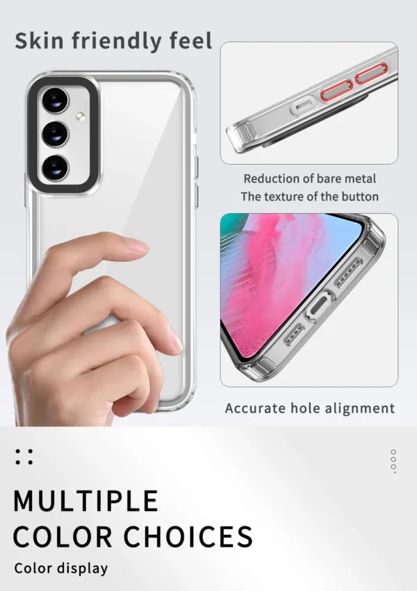 Luxury Premium Magsafe Transparent TPU Bumber Case Cover For Samsung Galaxy A54 - Image 12