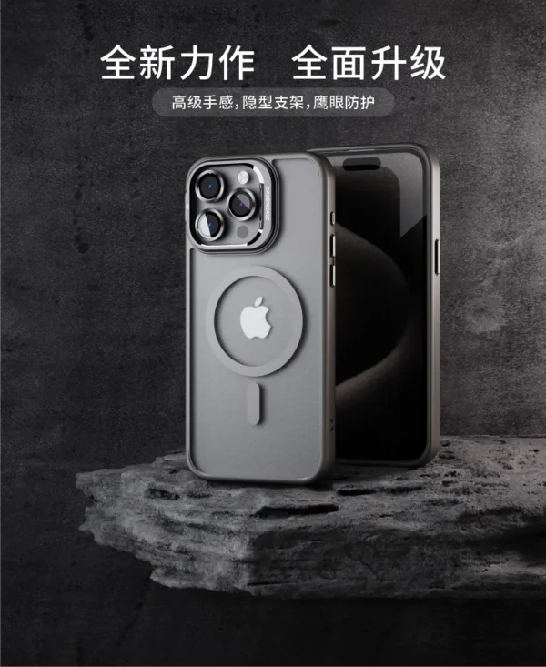 Luxury Shockproof Transparent Magsafe Magnetic Transparent Case Cover For iPhone 14 Pro Max/15 Pro Max/16 Pro Max - Image 24