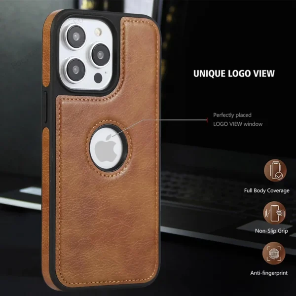 Luxury Premium PU Business Style Leather Stitching Case Cover For iPhone 11/11 Pro/11 Pro Max/12 Pro Max - Image 14