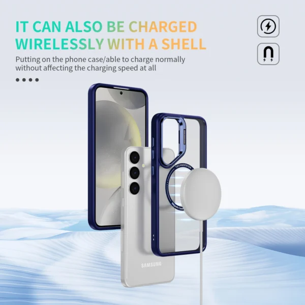 Luxury Premium Camera Lens Frame Metal Bracket Shockproof Phone Case For Samsung Galaxy A35/A55 - Image 8
