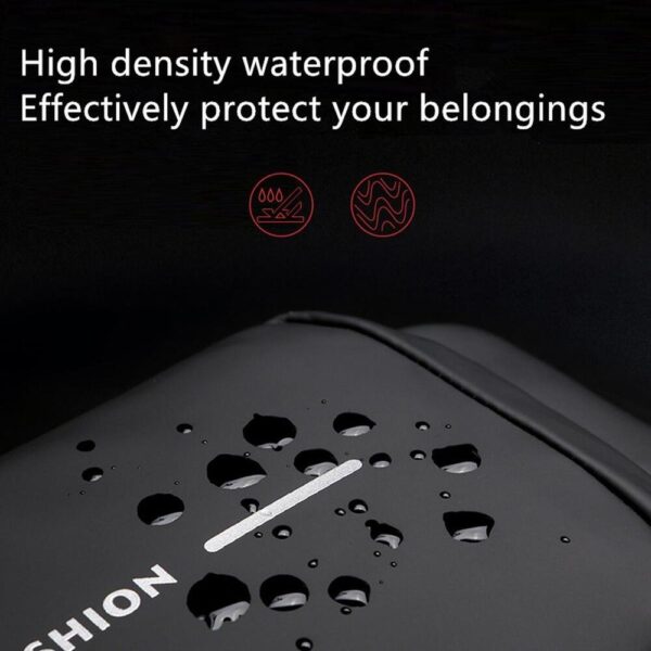 Luxury Premium Anti Theft Chest Shoulder Bag USB Charging Crossbody Oxford Sling Pack - Image 21