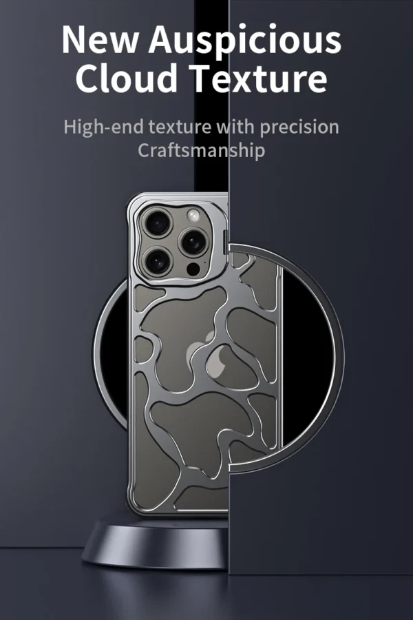 Luxury Ultra thinTitanium Metal Magnetic Magsafe Wireless Charging Metal Case Cover For iPhone Series - Image 23