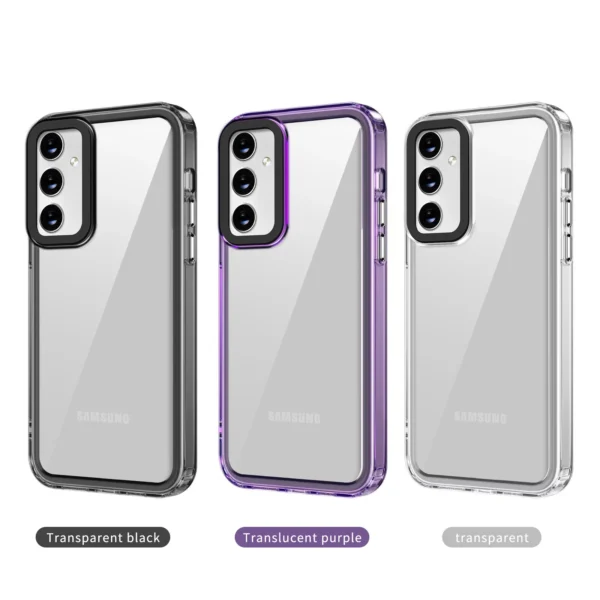 Luxury Premium Magsafe Transparent TPU Bumber Case Cover For Samsung Galaxy A54