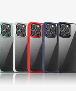 Luxury Premium Anti-scratch PC Back Phone Case Cover and 3D Glass Protector for IPhone Series