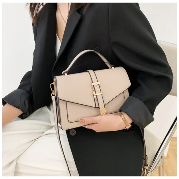 Luxury Premium PU Leather 2024 New Fashion Portable Crossbody Shoulder Handbag - Image 24