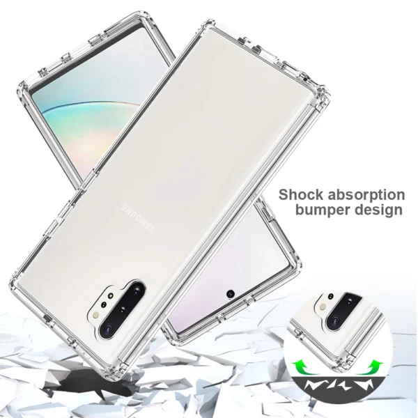 Luxury Premium Anti-Burst Transparent Case Cover For Samsung Galaxy Note 10/Note 10 Plus - Image 11