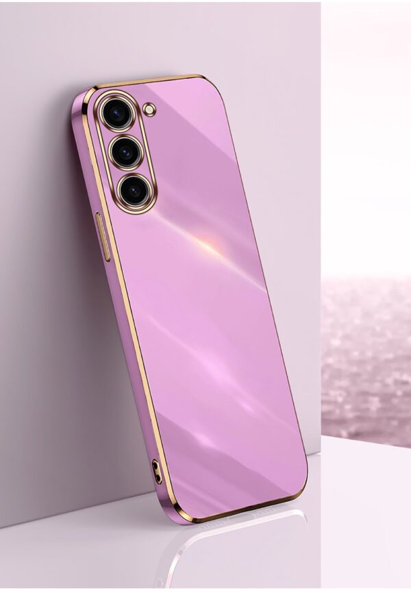 Luxury Premium Electroplated Gold Plated Case Cover and 3D Glass Protector For Samsung Galaxy A14/A34/A54 - Image 22