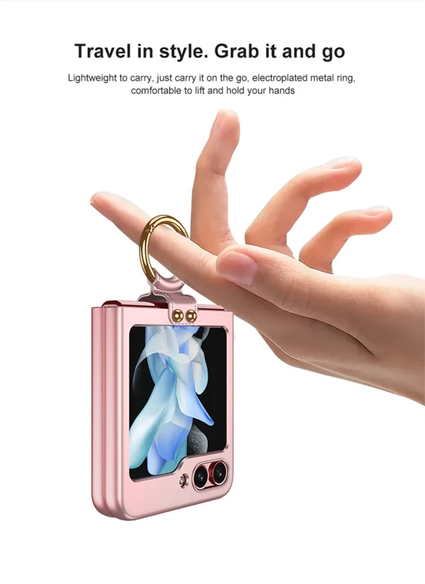 Luxury Premium Ring Case Cover For Samsung Galaxy Z Flip 5 5G - Image 20
