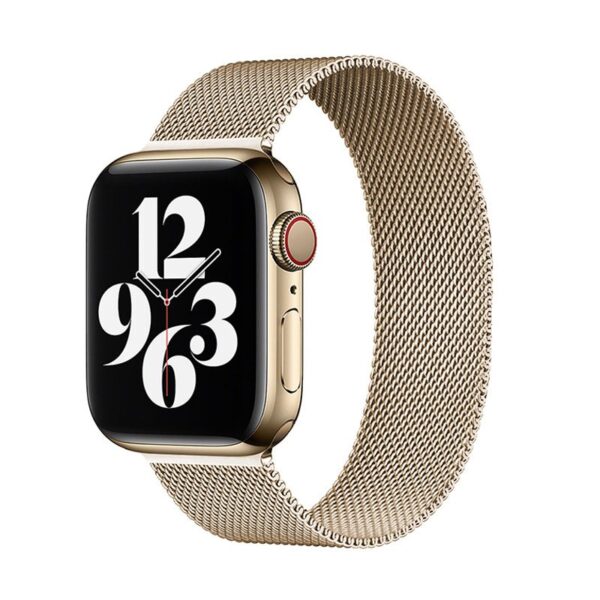 Milanese Magnetic Loop Strap bracelet Band For iWatch Series - Image 21