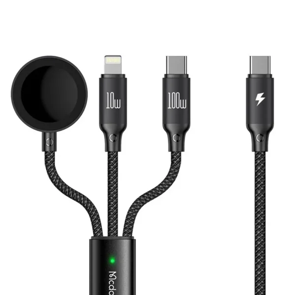 Vidvie Multifunctional Data Cable Type-c To Cliwatch 100w Fast Charging Cable - Image 18