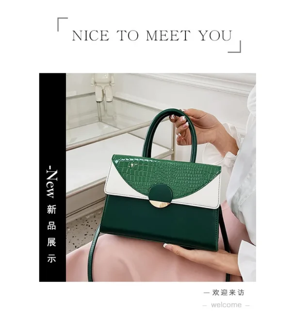 Luxury Premium New Fashion Single Shoulder Commuter Crossbody Designer Handbag - Image 22