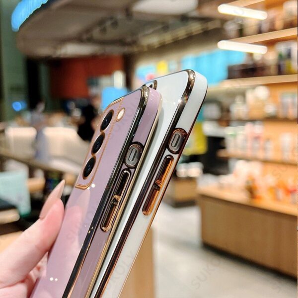 Luxury Premium Eletroplated Case Cover For Samsung Galaxy S22/S22 Plus - Image 23