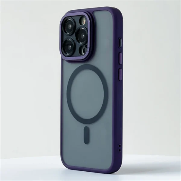 Luxury Shockproof Transparent Anti-fall Magsafe Clear Acrylic Hard Case Cover For iPhone Series - Image 12