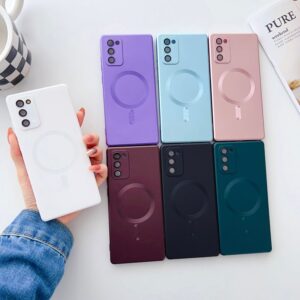 Magsafe Wireless Charging  Camera Lens Protection Case Cover For Samsung Galaxy S22/S22 Plus