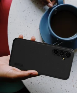 Alternative view of Nillkin Super Frosted Shield Matte cover case and 3D Glass Protector for Samsung Galaxy A54