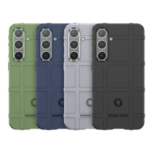 Luxury Premium Rugged TPU Thick Solid Rough Armor Tactical Protective Cover Case For Samsung Galaxy S24/S24 Plus