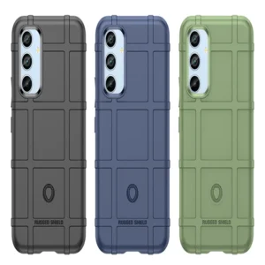 Luxury Premium Rugged Shield Hybrid TPU Thick Solid Rough Armor Silicone Texture Case Cover For Samsung Galaxy A15/A25/A35/A54/A55