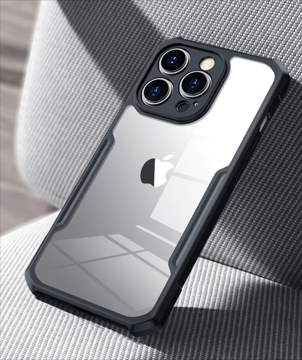 Xunnd Military Shockproof Transparent Bumper Back Case Cover For iPhone 15 Pro/15 Pro Max - Image 10