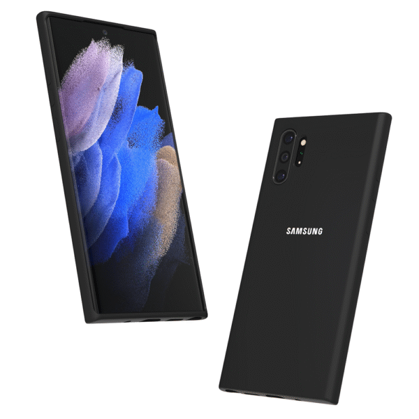 Official Liquid Silicone Case Cover For Samsung Galaxy Note 10 Plus - Image 8