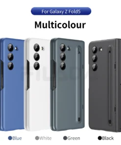 Luxury Premium Invisible Stand Hinge Stand Case Cover With S Pen For Samsung Galaxy Z Fold 5
