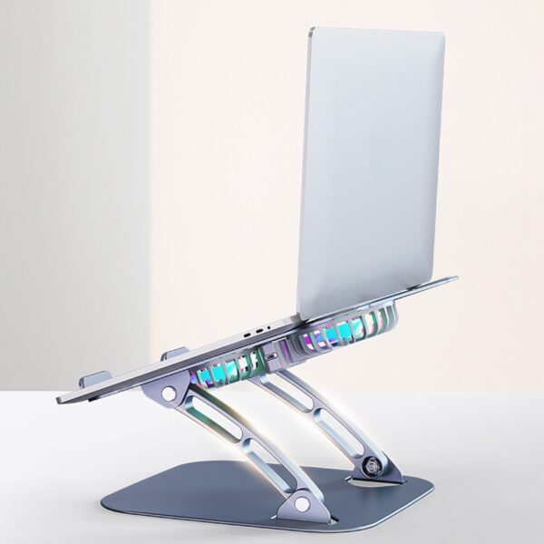 4.1 Radiator Foldable Laptop Stand With Dual Cooling Fan Heat Dissipation - Image 4