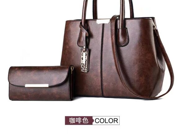 2 in1 Luxury Premium New fashion Retro shoulder messenger Handbag - Image 5