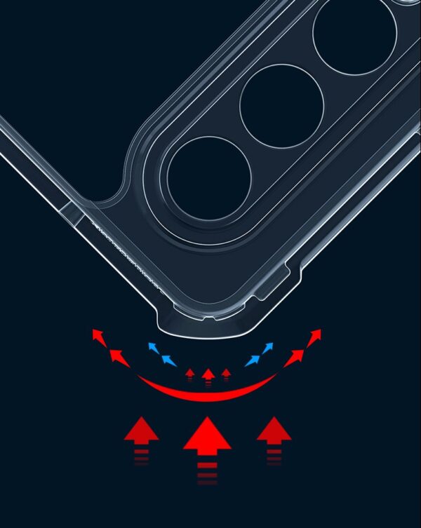 Xundd Shockproof Transparent Durable Foldable Case Cover For Samsung Galaxy Z Fold 3/ Z Fold 4 - Image 11