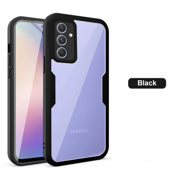 Luxury Premium Shockproof Bumper Phone Case Cover and 3D Glass Protector for Samsung Galaxy A54 - Image 3