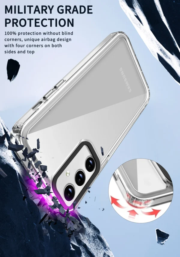 Luxury Premium Magsafe Transparent TPU Bumber Case Cover For Samsung Galaxy A54 - Image 6