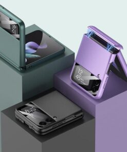 Luxury Premium Shockproof Magnetic Hard Phone Case Cover For Samsung Z Flip 3 5G/ Z Flip 3 5G