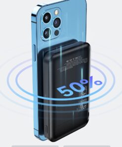 Alternative view of Awei 10000mAh Mini Portable Magnetic Wireless Powerbank 22.5W