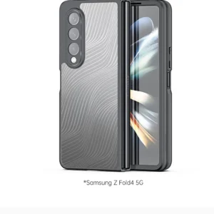 DUX DUCIS Crystal Clear with Flowing Lines Back Cover Case Cover for Samsung Z Fold 4 5G