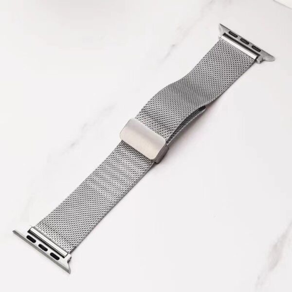 Milanese Magnetic Loop Strap bracelet Band For iWatch Series - Image 23