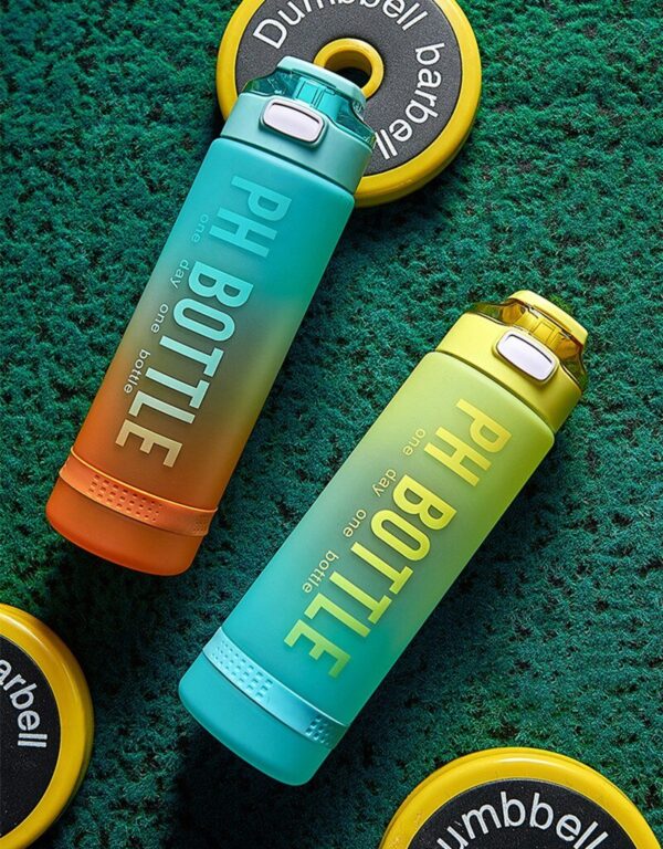 1000ml Sports Fitness Space Cup Gradient Color Portable Fitness Water Bottle - Image 3