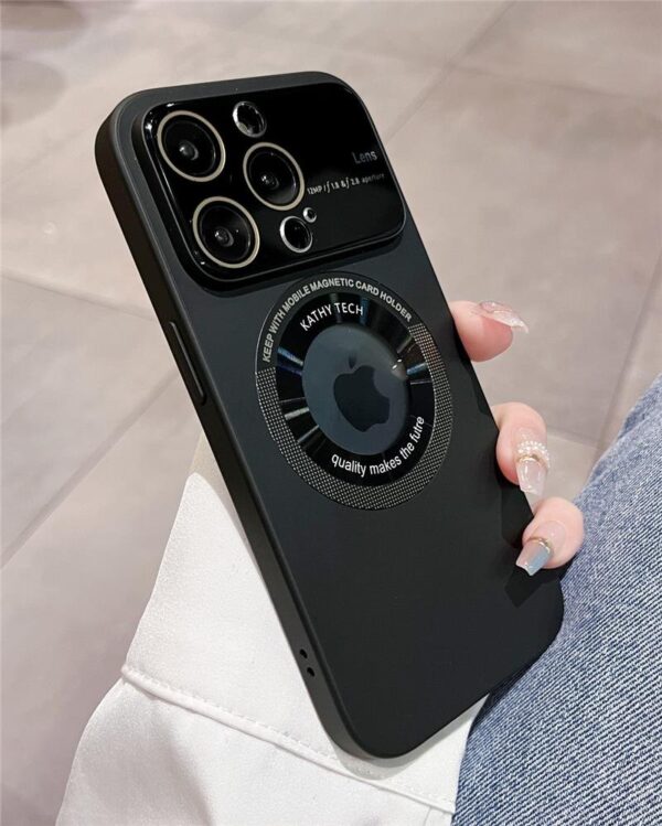 Luxury Premium Camera Lens Protector Wireless Charging Case Cover For iPhone 11 Pro Max/12 Pro Max - Image 20